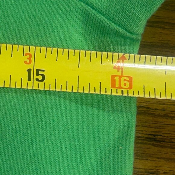Gap Kids Green Zip-Up Hoodie XL (12) Stretch Cotton Blend Long Sleeve With Hood - Picture 11 of 12
